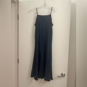 Gap denim trapeze dress